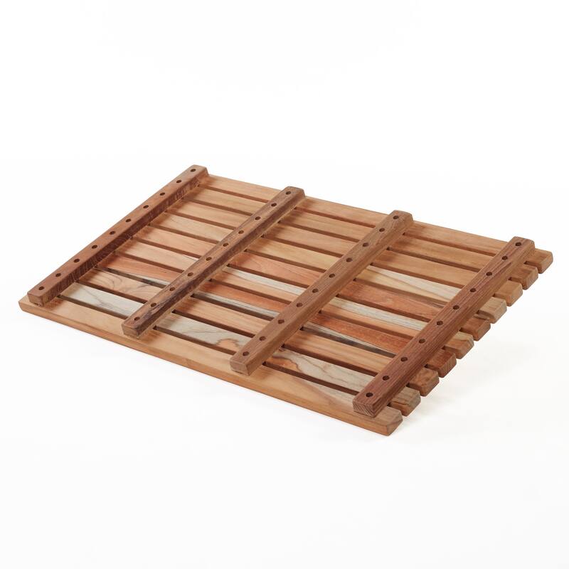 Teak Bath Mat SOL 24" (60 cm) On Sale Bed Bath & Beyond 39190015